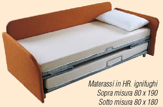 Divano saliscendi per hotel ed alberghi aperto